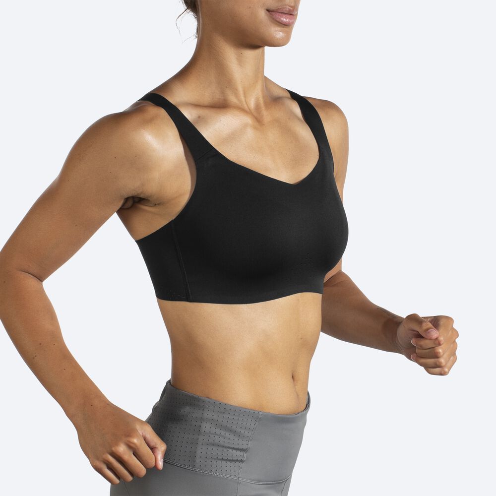 Brooks Dare Underwire Run Bra Kadın Spor Sütyeni Siyah | TR-910764