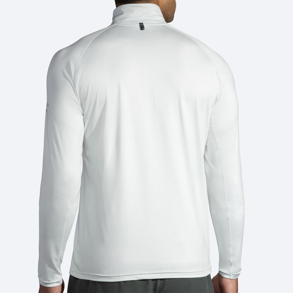 Brooks Dash 1/2 Zip Erkek Ceket Gri | TR-253769