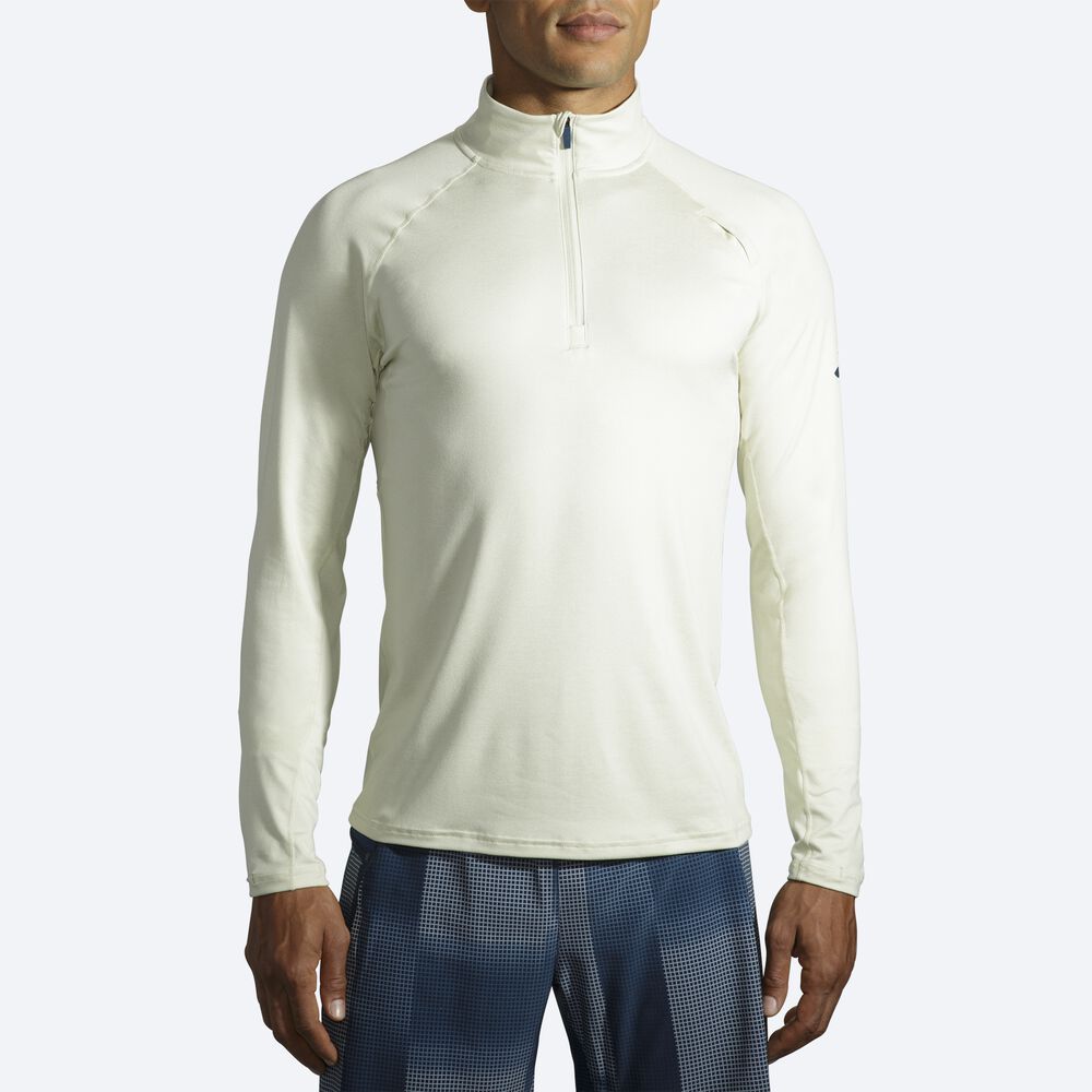 Brooks Dash 1/2 Zip Erkek Ceket Turuncu | TR-146305