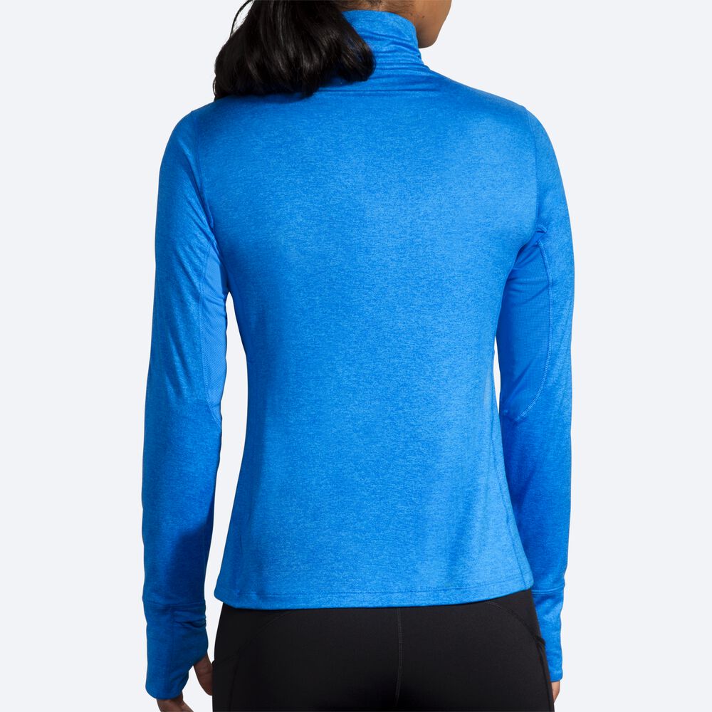 Brooks Dash 1/2 Zip Kadın Ceket Mavi | TR-150986