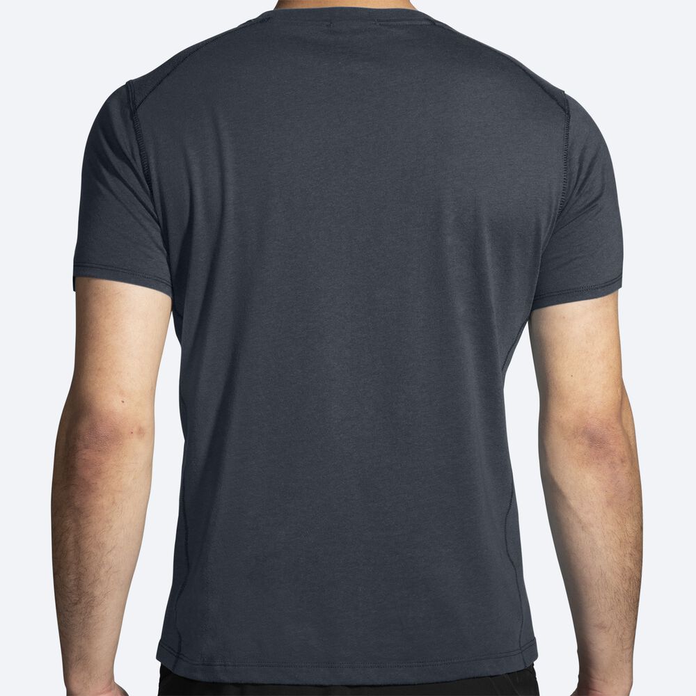 Brooks Distance Short Sleeve 2.0 Erkek Tişört Gri | TR-602839