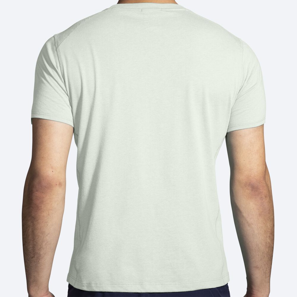 Brooks Distance Short Sleeve 2.0 Erkek Tişört Mist | TR-952781