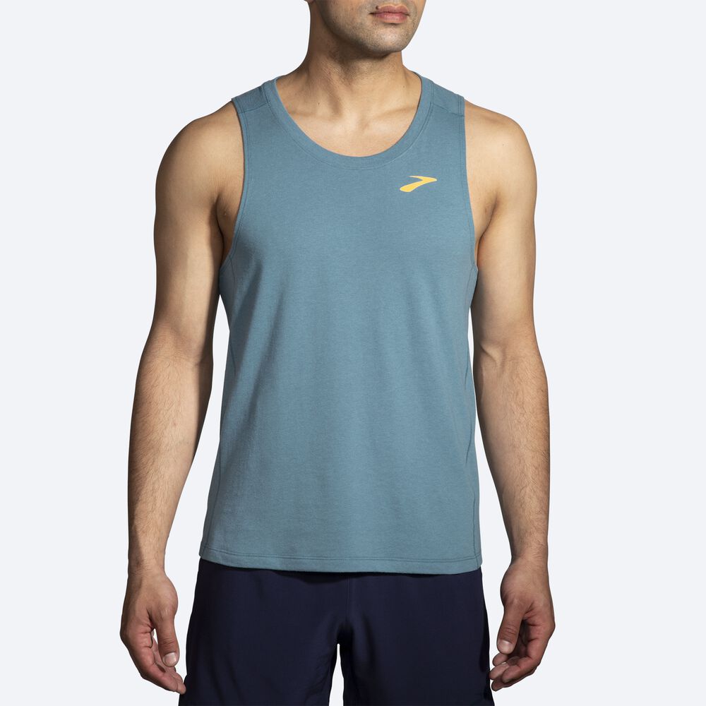 Brooks Distance Tank 2.0 Erkek Atlet Mavi | TR-247380