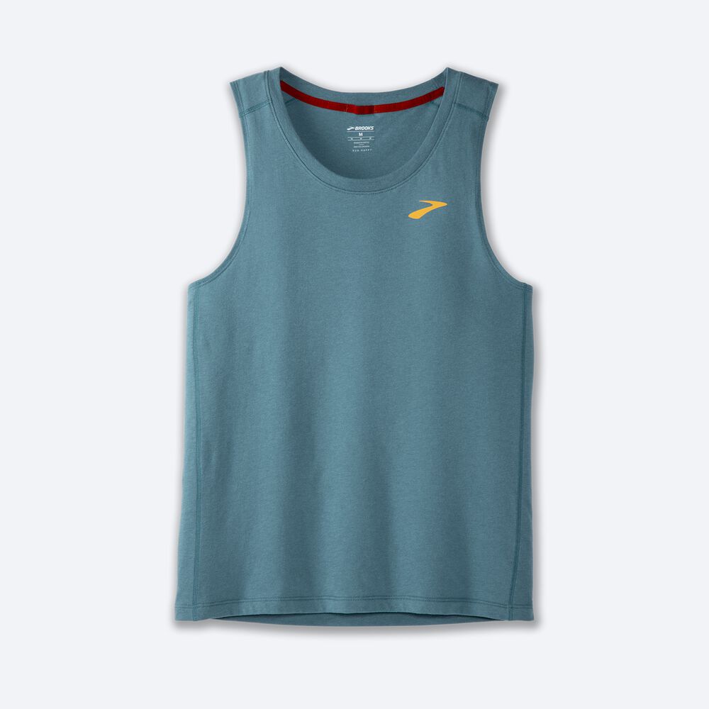 Brooks Distance Tank 2.0 Erkek Atlet Mavi | TR-247380