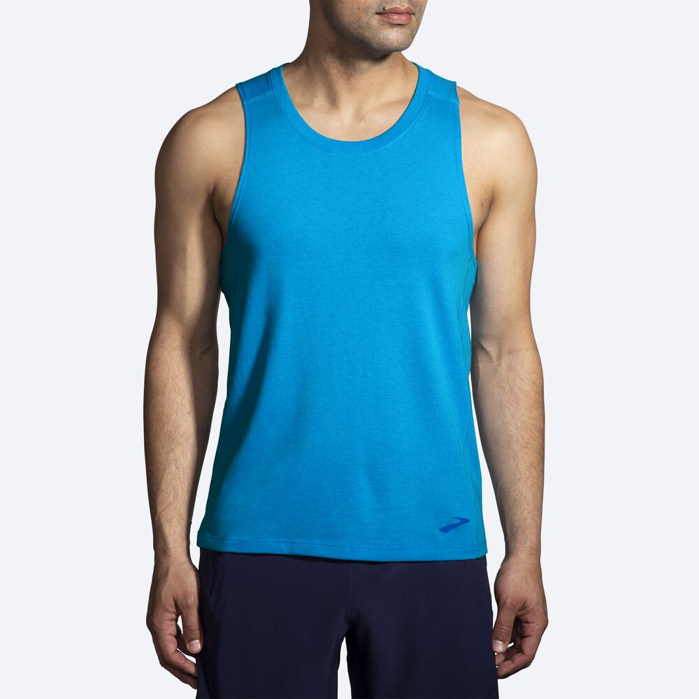 Brooks Distance Tank 2.0 Erkek Atlet Mavi | TR-892071