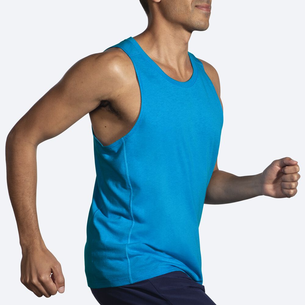 Brooks Distance Tank 2.0 Erkek Atlet Mavi | TR-892071