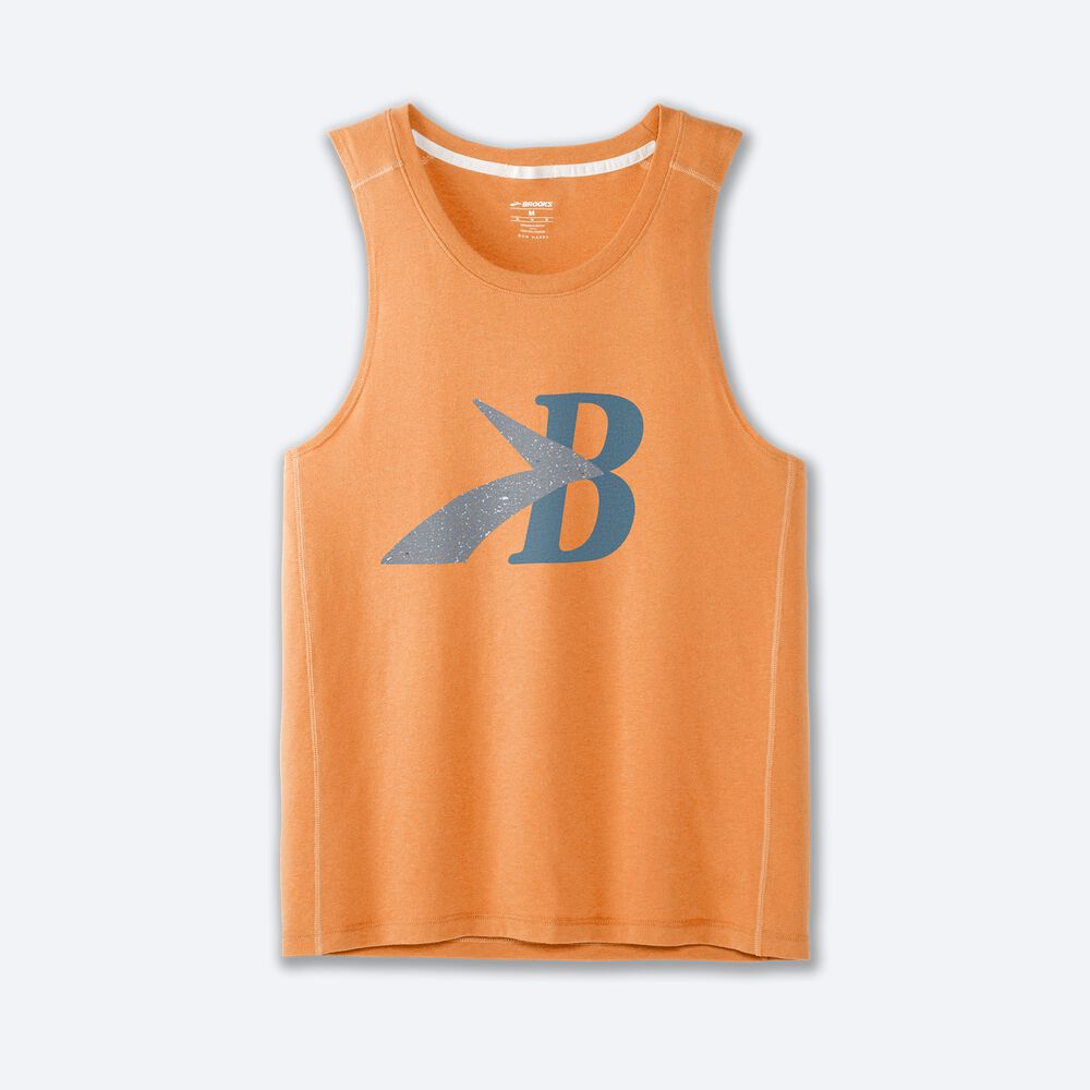 Brooks Distance Tank 2.0 Erkek Atlet Turuncu | TR-938612