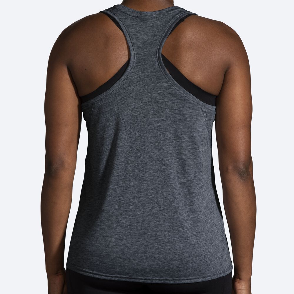 Brooks Distance Tank 2.0 Kadın Atlet Gri | TR-670153