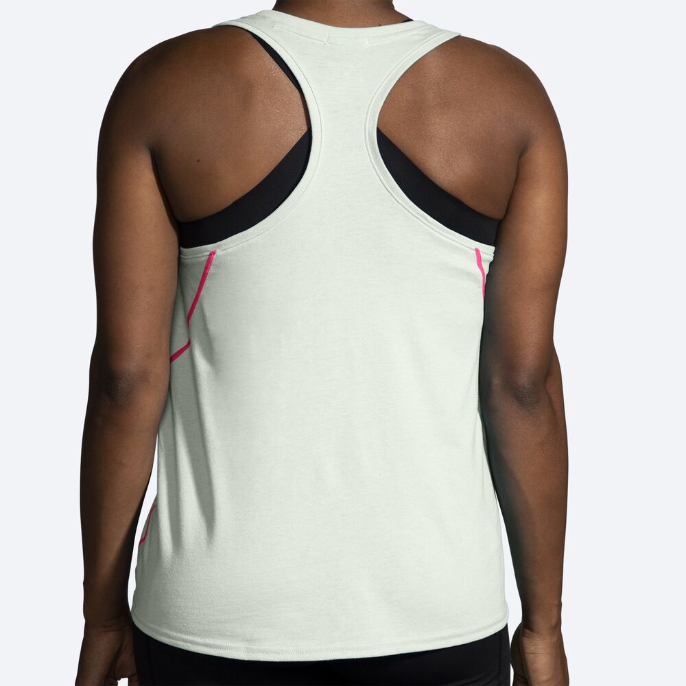 Brooks Distance Tank 2.0 Kadın Atlet Mist | TR-920567