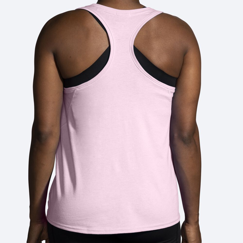 Brooks Distance Tank 2.0 Kadın Atlet Pembe | TR-065389