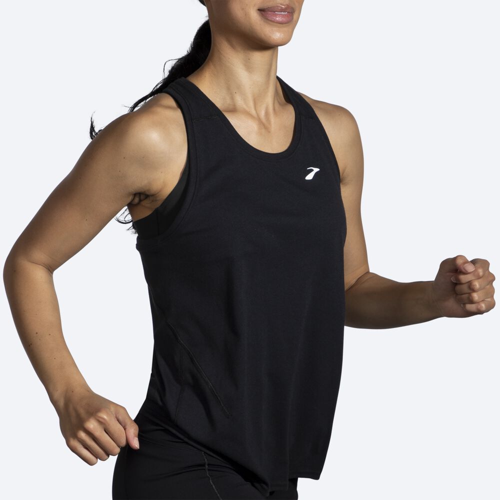 Brooks Distance Tank 2.0 Kadın Atlet Siyah | TR-962174