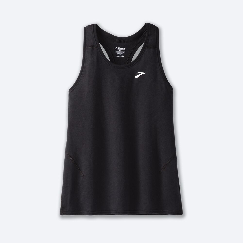 Brooks Distance Tank 2.0 Kadın Atlet Siyah | TR-962174