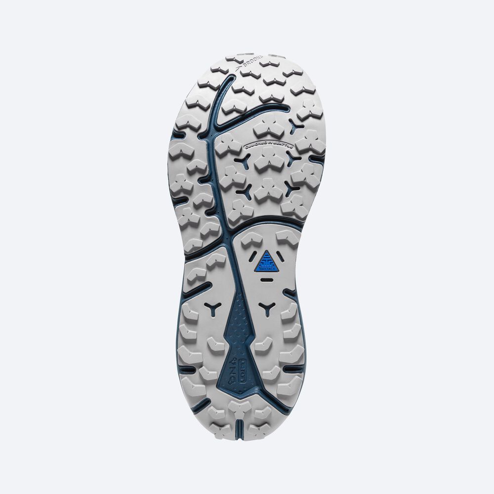 Brooks Divide 3 Erkek Trail Koşu Ayakkabısı Gri/Lacivert | TR-274510