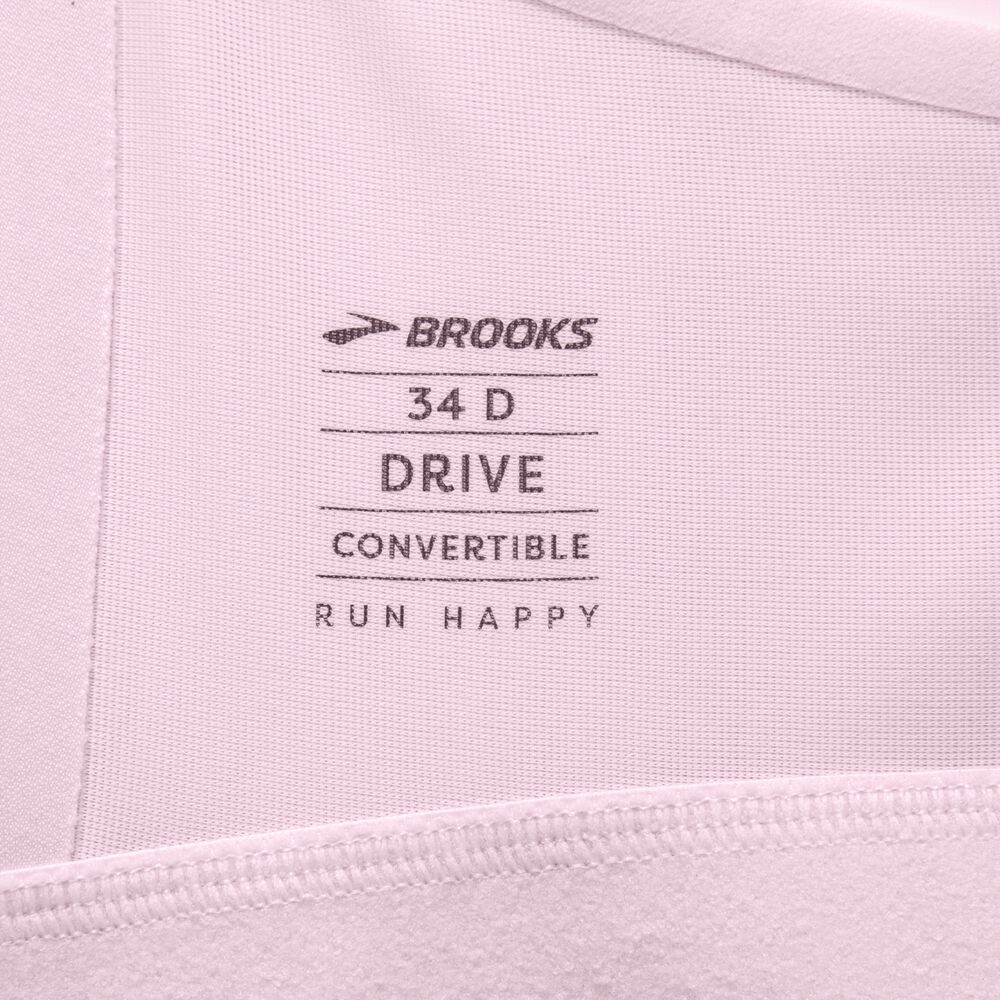 Brooks Drive Convertible Run Bra Kadın Spor Sütyeni Pembe | TR-786540