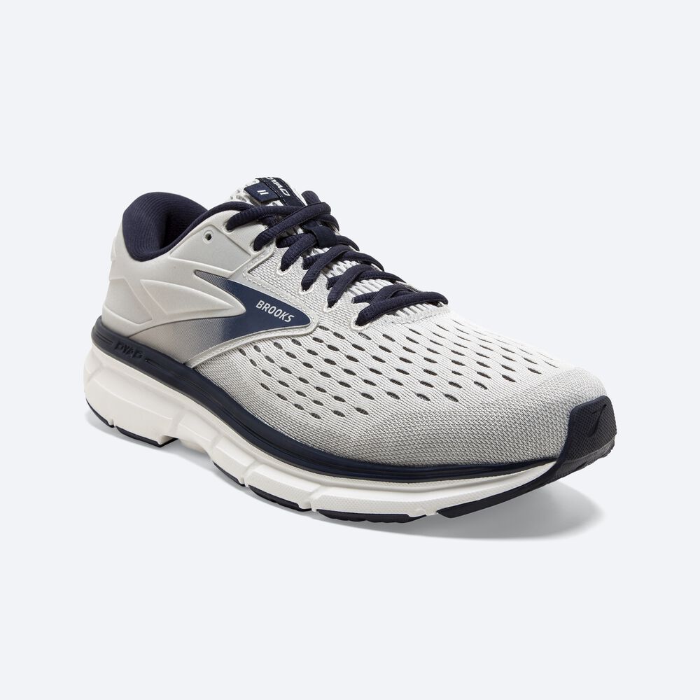 Brooks Dyad 11 Erkek Koşu Ayakkabısı Gri/Lacivert | TR-481769