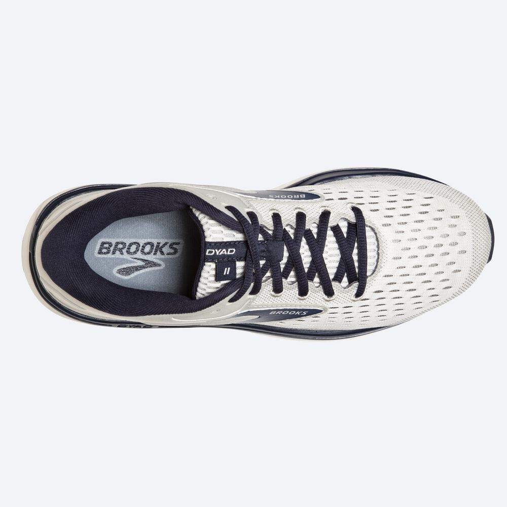 Brooks Dyad 11 Erkek Koşu Ayakkabısı Gri/Lacivert | TR-481769