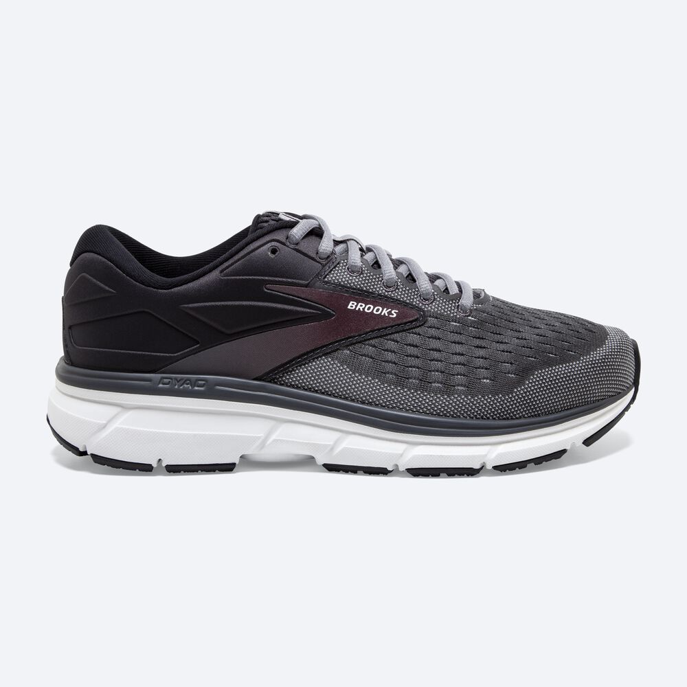 Brooks Dyad 11 Erkek Koşu Ayakkabısı Siyah/Kırmızı | TR-371298