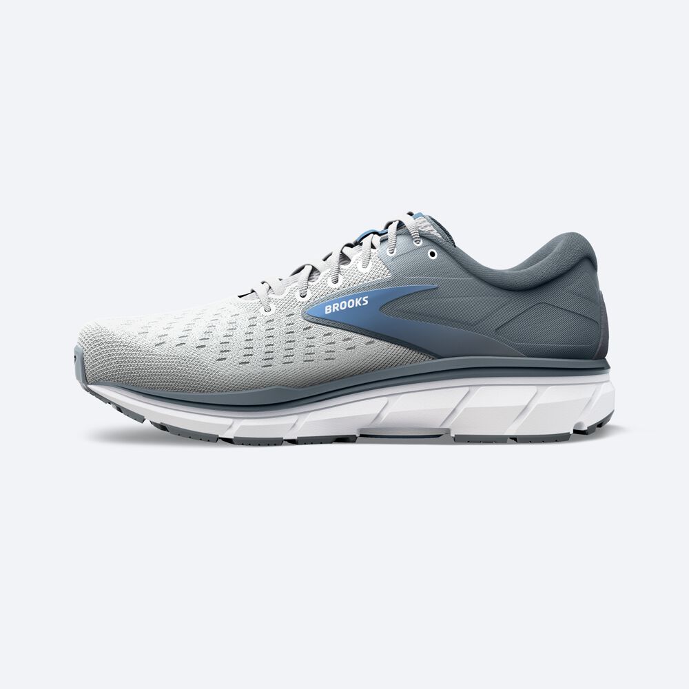 Brooks Dyad 11 Kadın Koşu Ayakkabısı Gri/Beyaz/Mavi | TR-753869