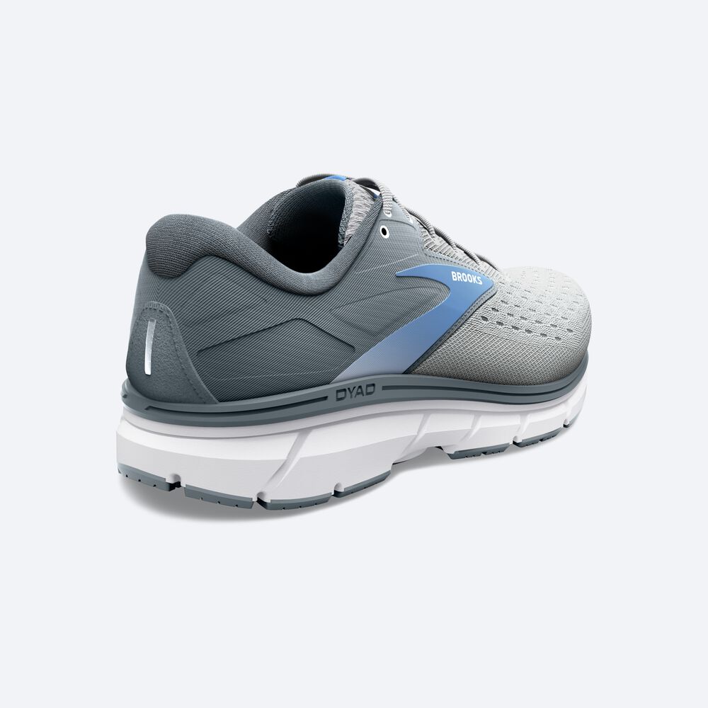 Brooks Dyad 11 Kadın Koşu Ayakkabısı Gri/Beyaz/Mavi | TR-753869