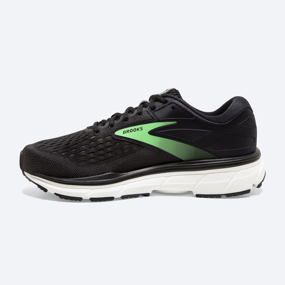 Brooks Dyad 11 Kadın Koşu Ayakkabısı Siyah/Yeşil | TR-321508