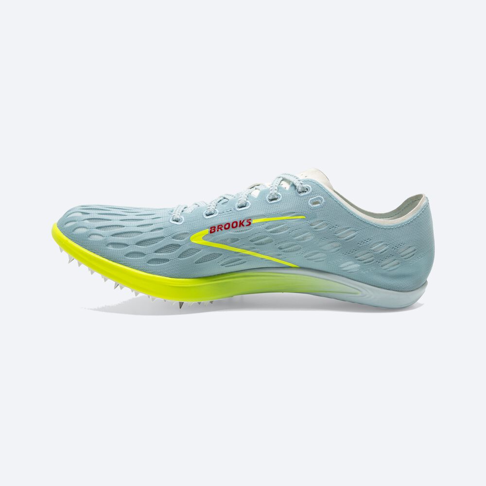 Brooks ELMN8 7 Erkek Çivili Ayakkabı Mavi/Kırmızı | TR-508674