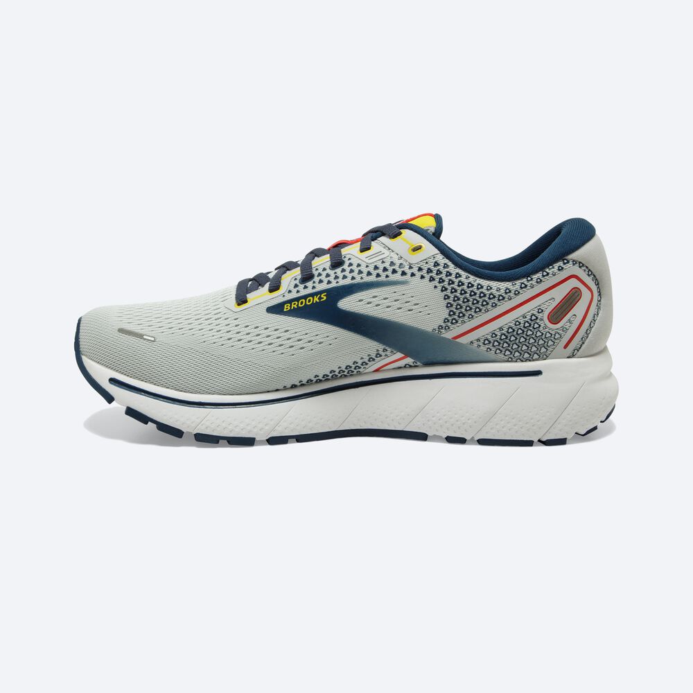 Brooks Ghost 14 Erkek Koşu Ayakkabısı Gri/Kahverengi | TR-098573