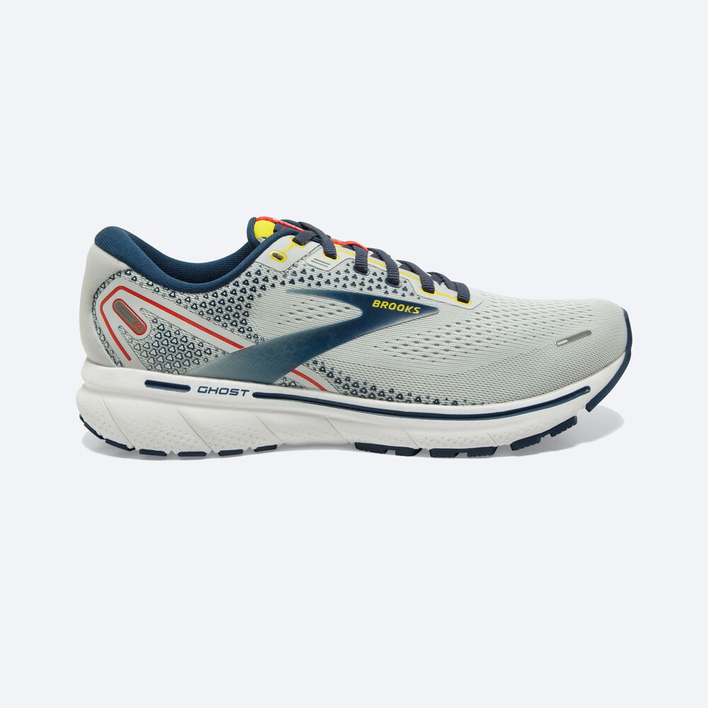 Brooks Ghost 14 Erkek Koşu Ayakkabısı Gri/Kahverengi | TR-098573