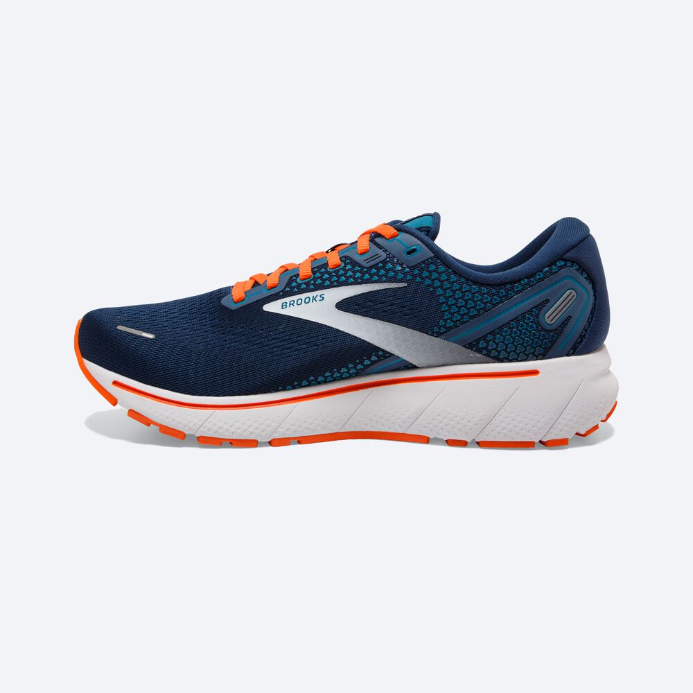 Brooks Ghost 14 Erkek Koşu Ayakkabısı Kahverengi/Turkuaz | TR-162809