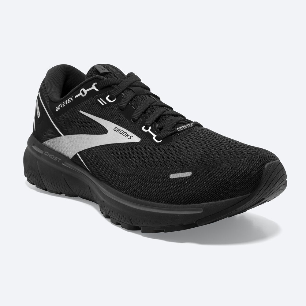 Brooks Ghost 14 GTX Erkek Koşu Ayakkabısı Siyah | TR-129504