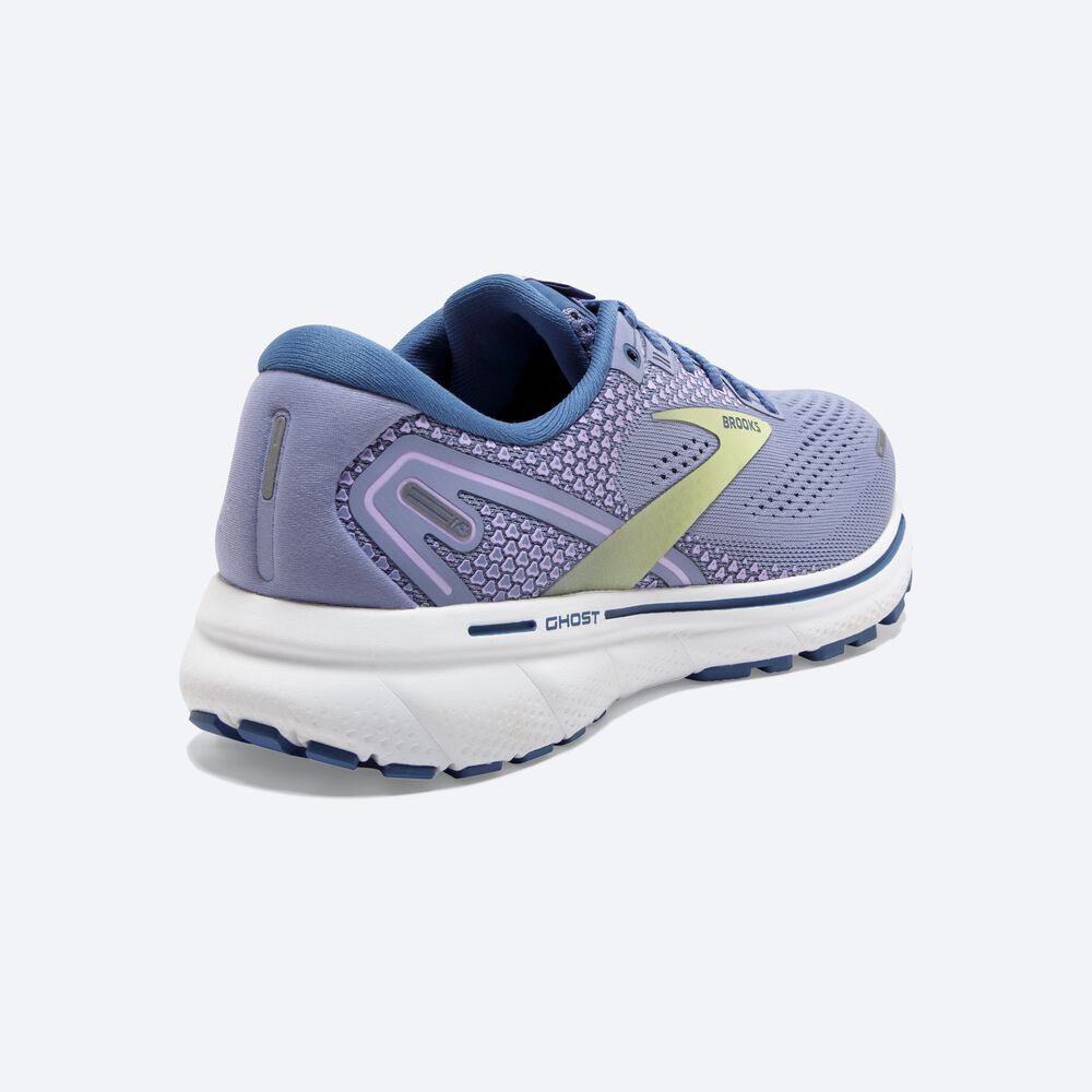 Brooks Ghost 14 Kadın Koşu Ayakkabısı Mor/Açık Yeşil | TR-109576