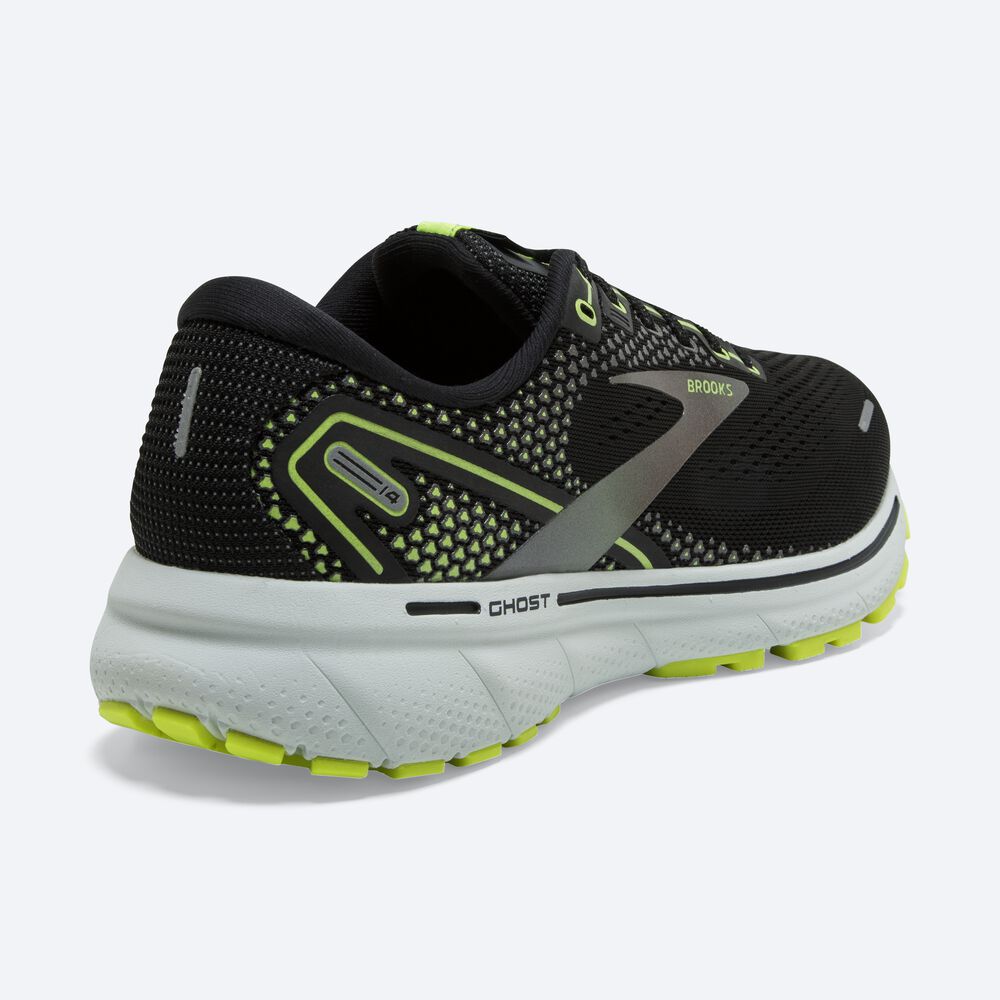 Brooks Ghost 14 Kadın Koşu Ayakkabısı Siyah/Mavi | TR-035426