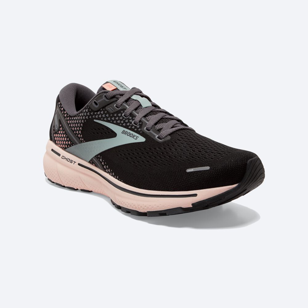 Brooks Ghost 14 Kadın Koşu Ayakkabısı Siyah | TR-786415