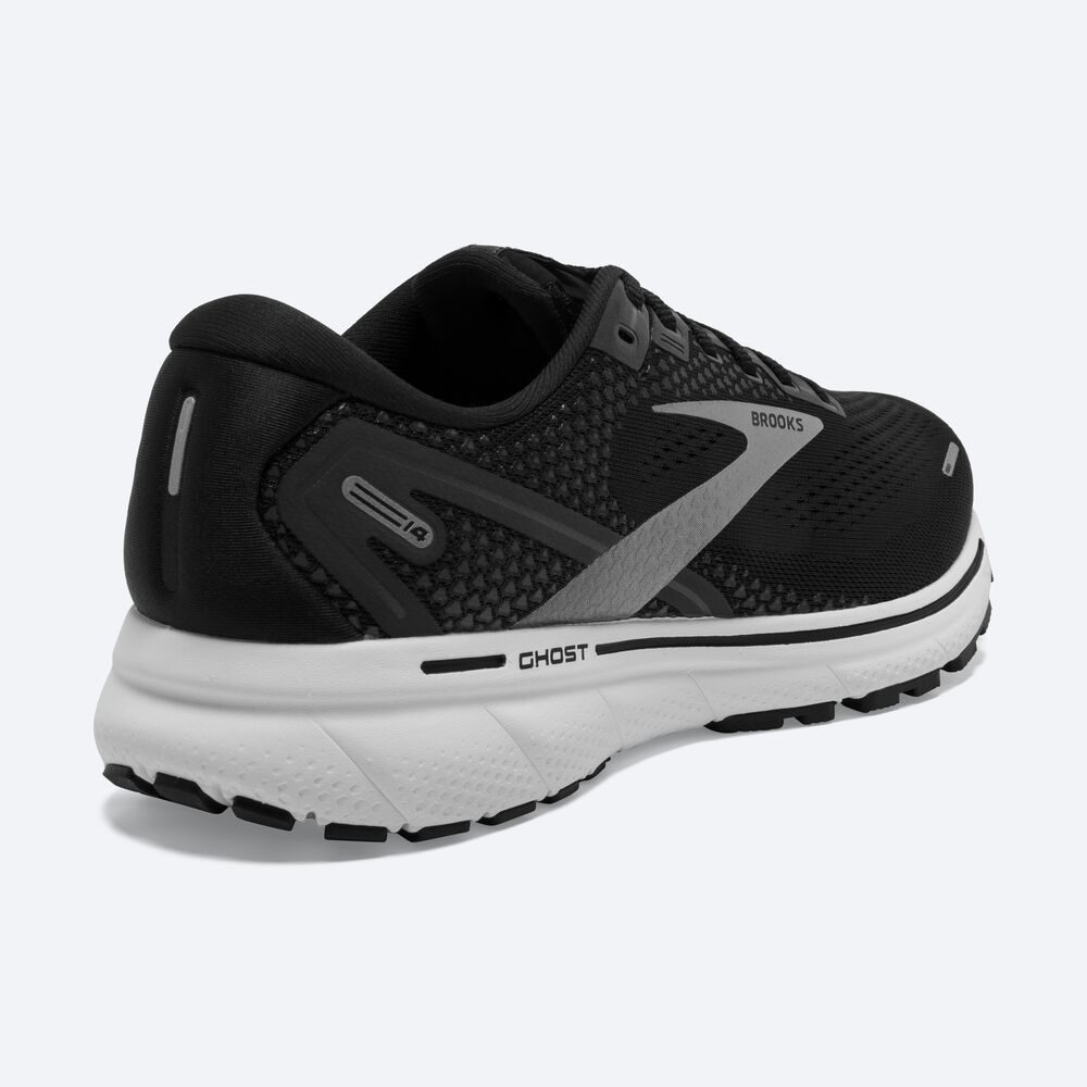 Brooks Ghost 14 Kadın Koşu Ayakkabısı Siyah/Beyaz/Gümüş | TR-910236