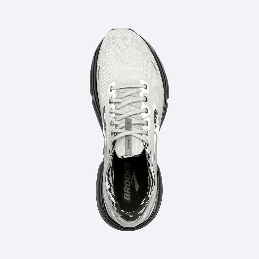 Brooks Ghost 15 Erkek Koşu Ayakkabısı Beyaz | TR-156904