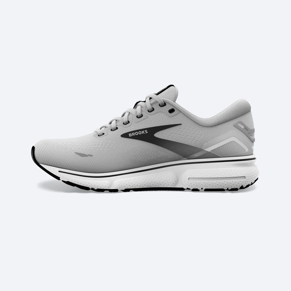 Brooks Ghost 15 Erkek Koşu Ayakkabısı Gri/Siyah | TR-382957