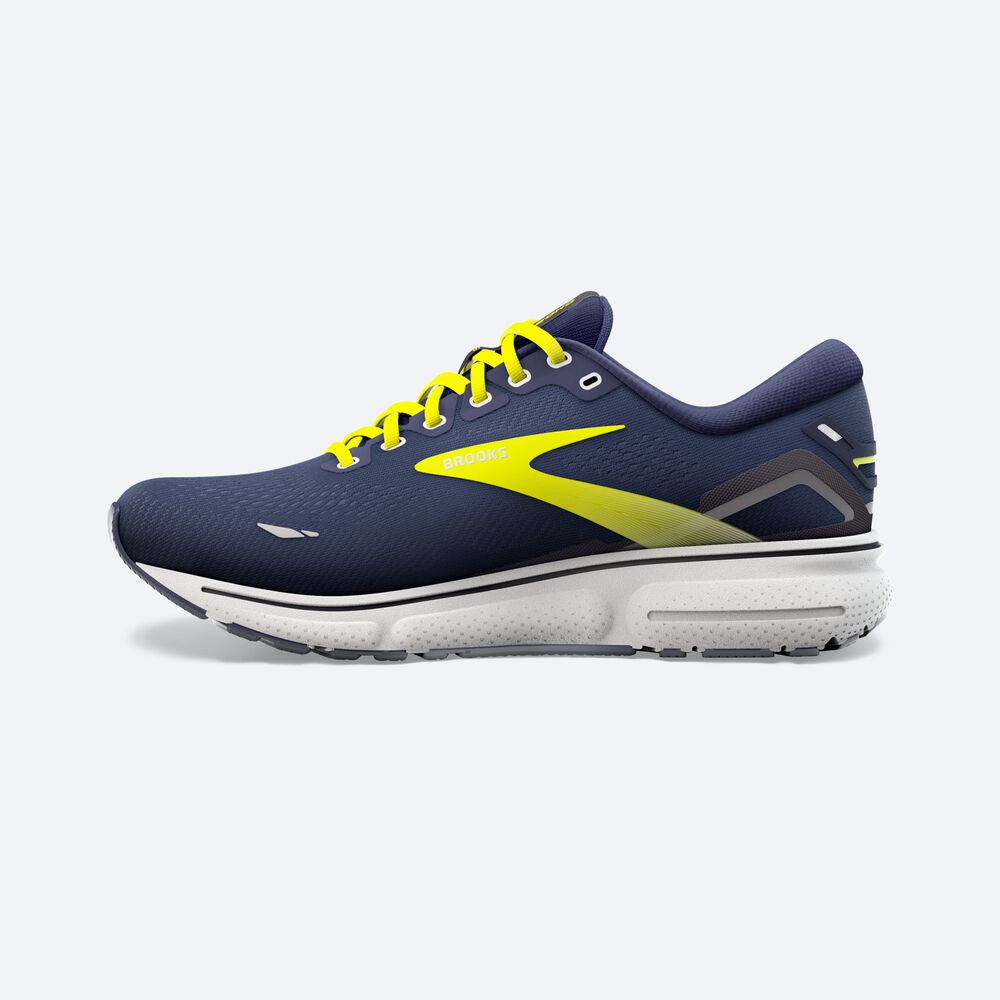 Brooks Ghost 15 Erkek Koşu Ayakkabısı Lacivert/Gri | TR-985243