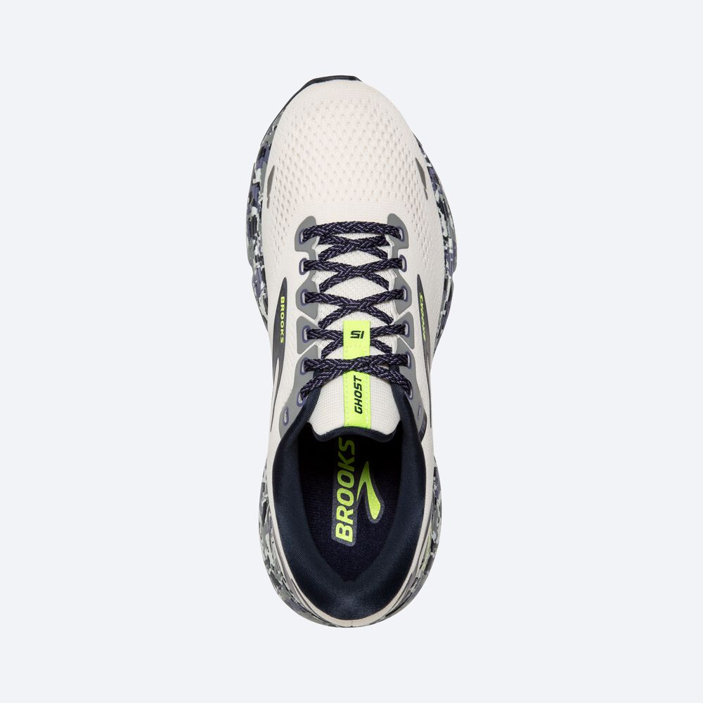 Brooks Ghost 15 Kadın Koşu Ayakkabısı Beyaz | TR-527164