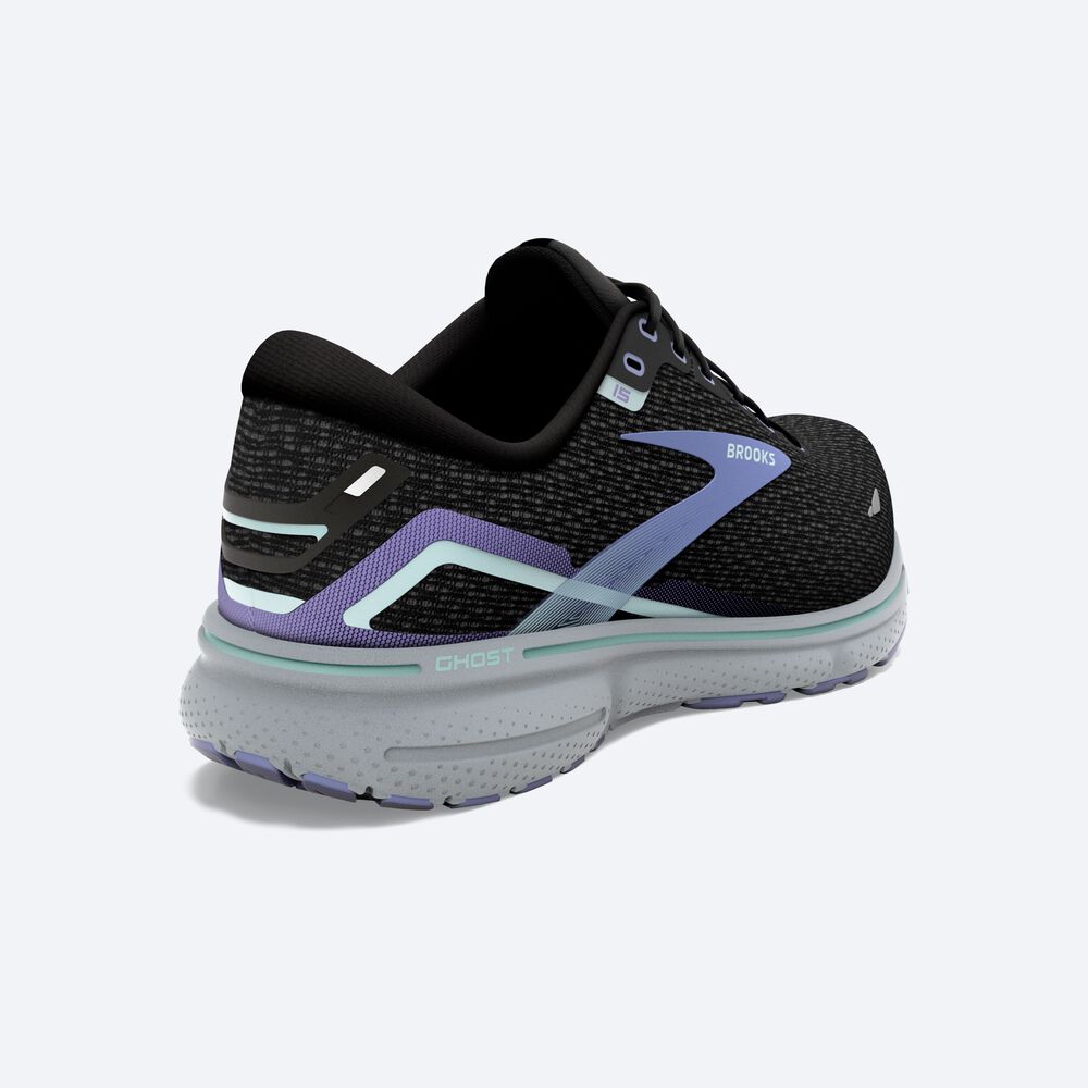 Brooks Ghost 15 Kadın Koşu Ayakkabısı Siyah | TR-241739