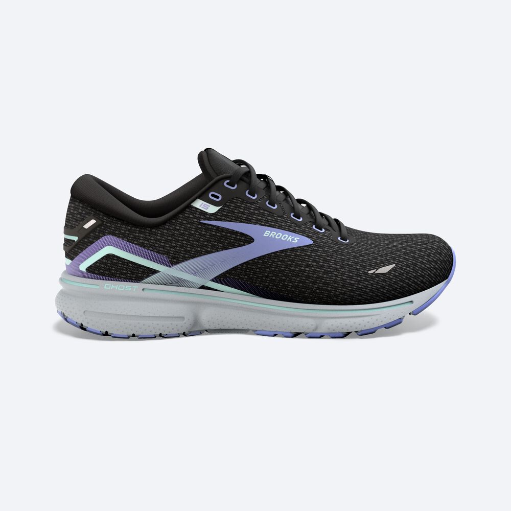 Brooks Ghost 15 Kadın Koşu Ayakkabısı Siyah | TR-241739