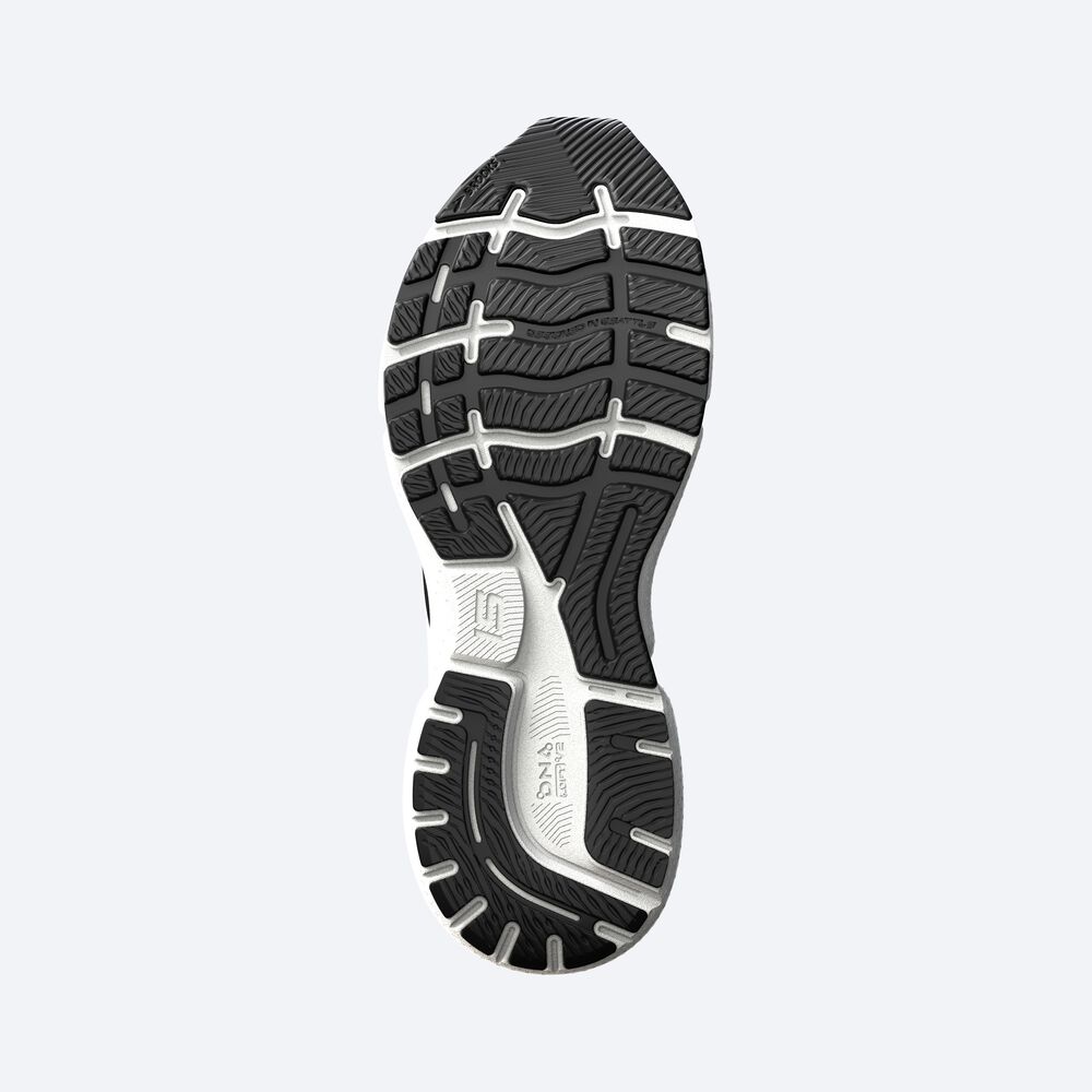 Brooks Ghost 15 Kadın Koşu Ayakkabısı Siyah/Beyaz | TR-573609