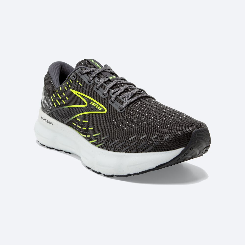 Brooks Glycerin 20 Erkek Koşu Ayakkabısı Beyaz | TR-083512