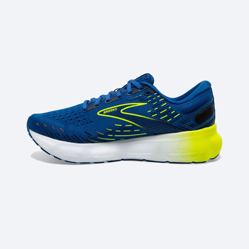 Brooks Glycerin 20 Erkek Koşu Ayakkabısı Mavi/Beyaz | TR-157204