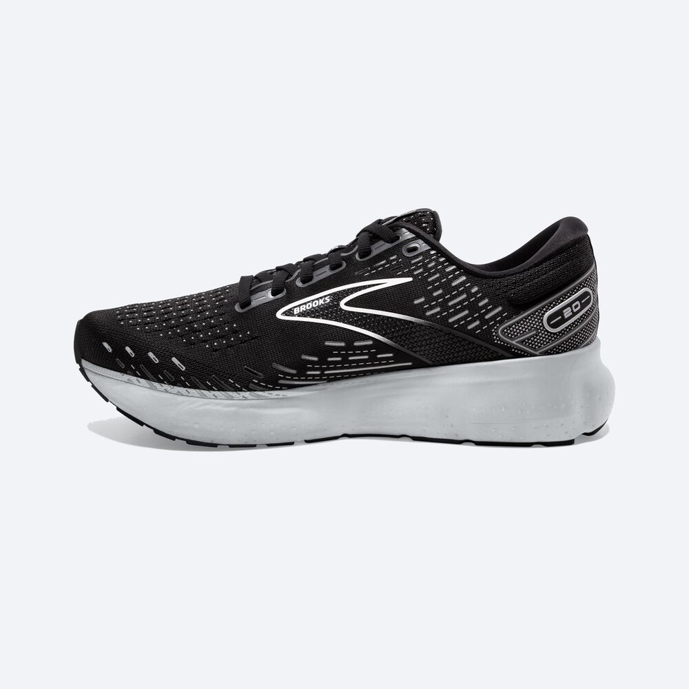 Brooks Glycerin 20 Erkek Koşu Ayakkabısı Siyah/Beyaz | TR-480923