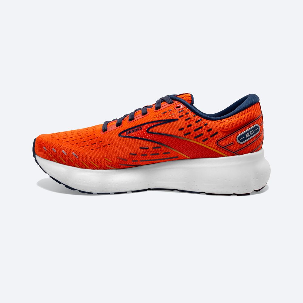 Brooks Glycerin 20 Erkek Koşu Ayakkabısı Turuncu/Kahverengi | TR-901634