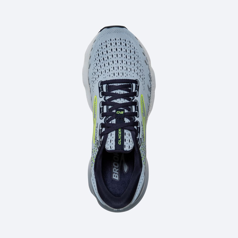 Brooks Glycerin 20 Kadın Koşu Ayakkabısı Açık Mavi/Lacivert | TR-408723