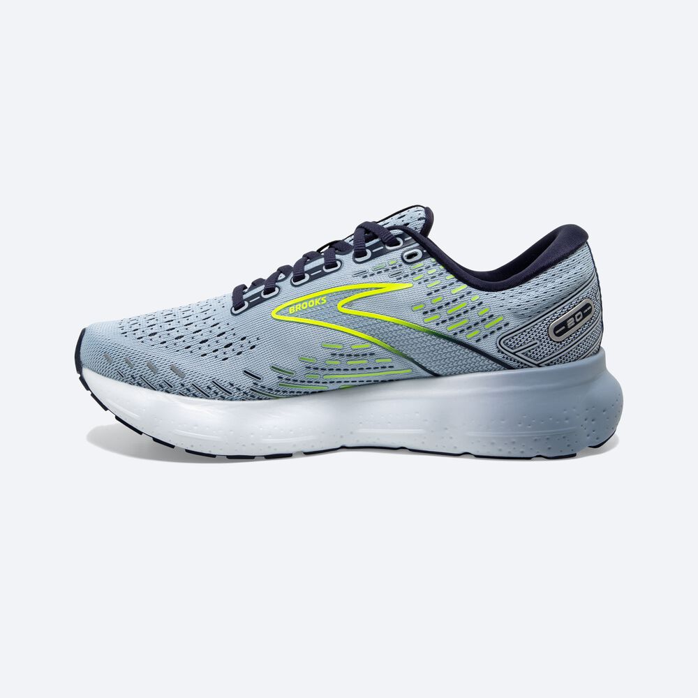 Brooks Glycerin 20 Kadın Koşu Ayakkabısı Açık Mavi/Lacivert | TR-408723