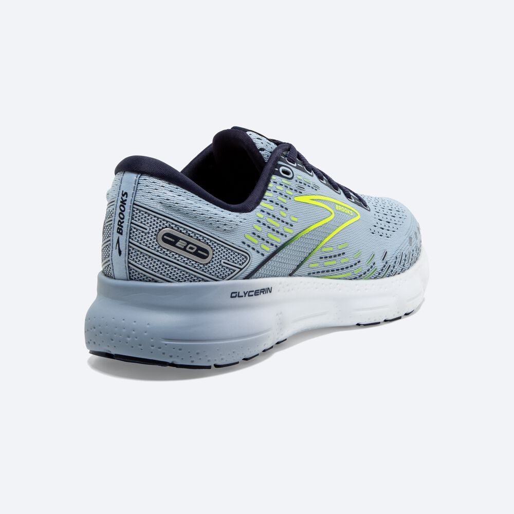 Brooks Glycerin 20 Kadın Koşu Ayakkabısı Açık Mavi/Lacivert | TR-408723