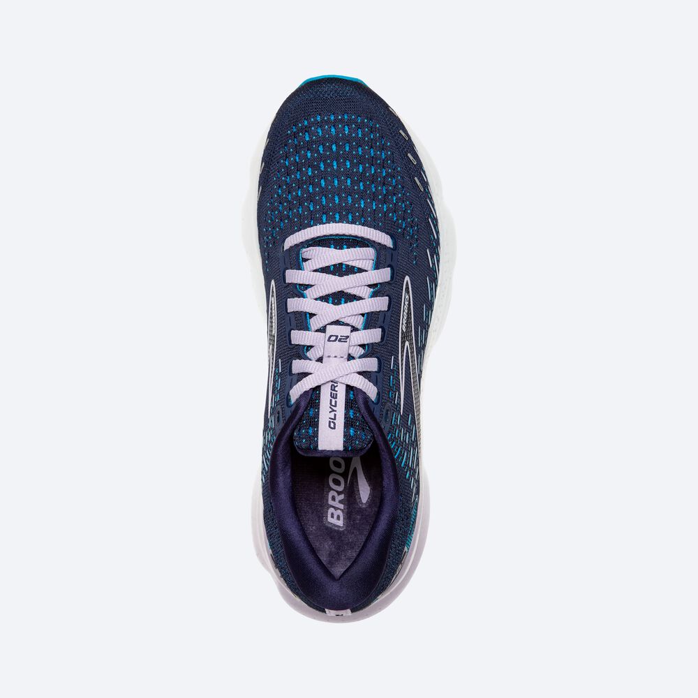 Brooks Glycerin 20 Kadın Koşu Ayakkabısı Lacivert | TR-613972