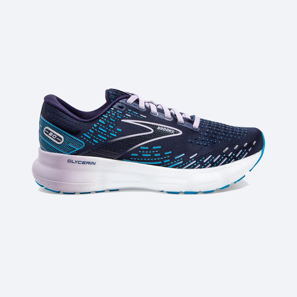 Brooks Glycerin 20 Kadın Koşu Ayakkabısı Lacivert | TR-613972