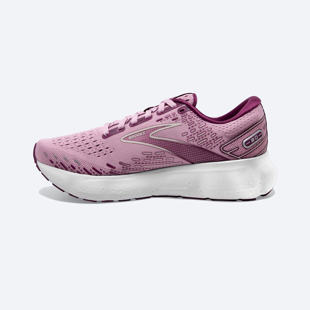 Brooks Glycerin 20 Kadın Koşu Ayakkabısı Mor/Gri | TR-630758